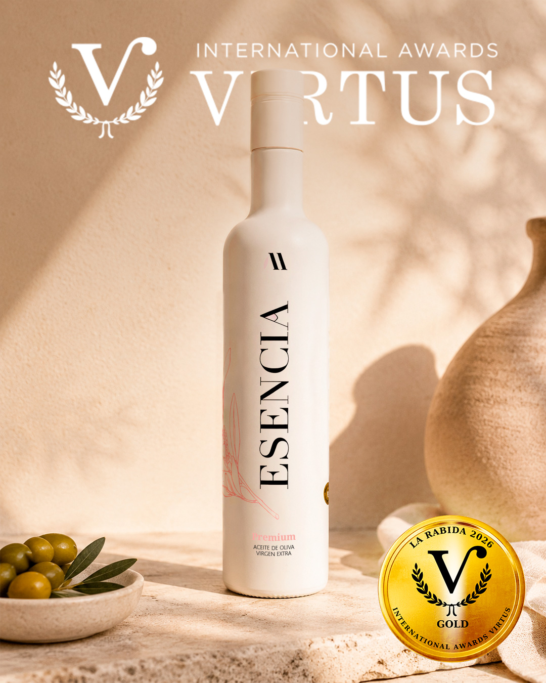 Esencia Premium, Gold en International Awards Virtus 2026
