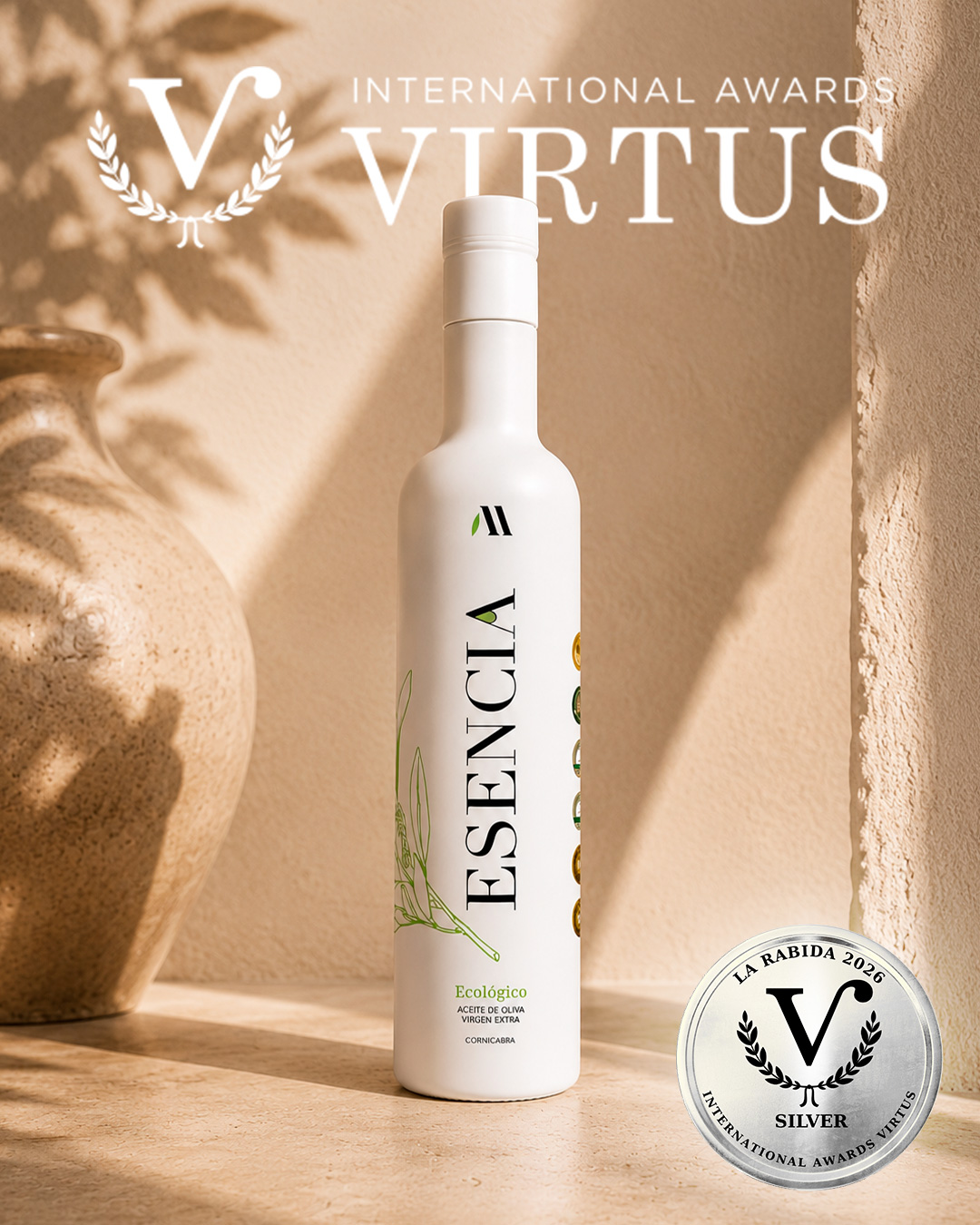Esencia Ecológico Cornicabra, Silver en International Awards Virtus 2026