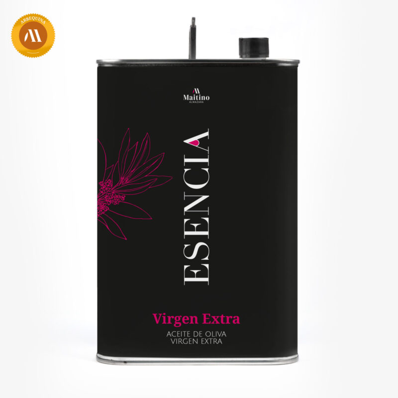 AOVE Esencia Virgen Extra lata 2,5 L Arbequina frontal